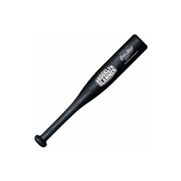 Cold Steel Brooklyn Series Slammer Baseball Bat – 19″, Black