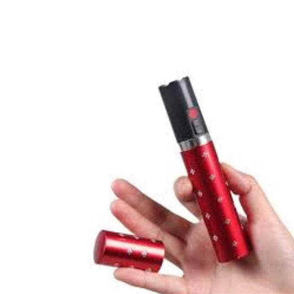 Lipstick Flashlight and Taser for Self Defense