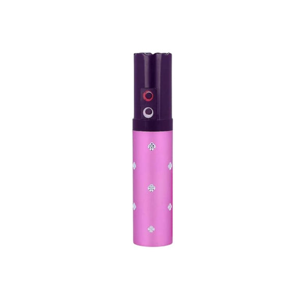 Lipstick Flashlight and Taser for Self Defense