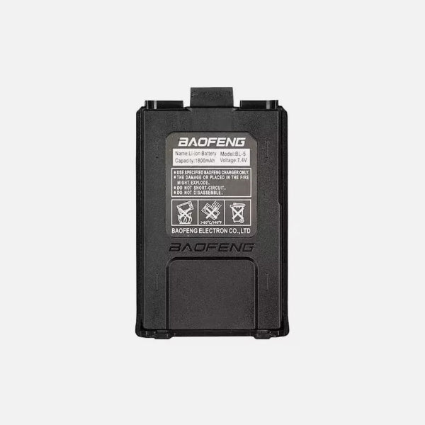 Baofeng UV-5R Radio Extended Battery