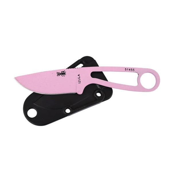 ESEE Izula Knife with Black Sheath - Pink