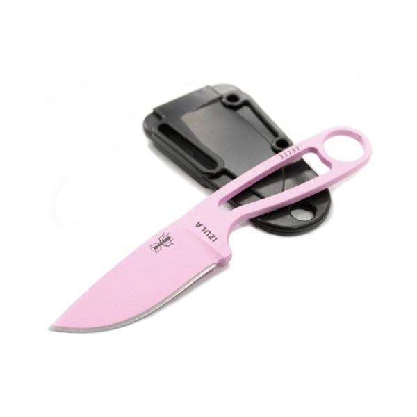 ESEE Izula Knife with Black Sheath - Pink